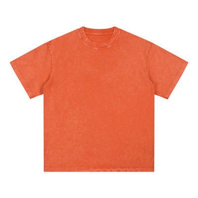 Washed Faded Baggy Cotton Tee 7.5oz