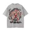 Bull Beast Graphic Washed Tee-INNBLAC
