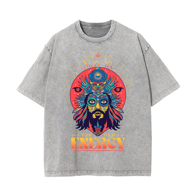 Stay In Your Own Energy Graphic Tee-INNBLAC
