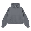 Vintage Acid Washed Thick Hooded Sweatshirt