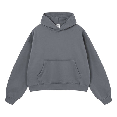 Vintage Acid Washed Thick Hooded Sweatshirt