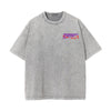 Modernistic Streetwear Graphic Stone Wash Tee-INNBLAC