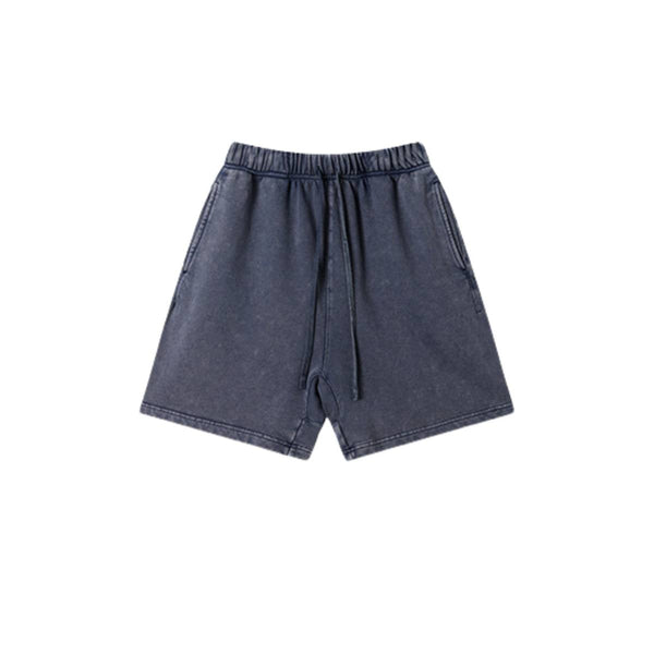 Vintage Fade Oversized Cotton Shorts