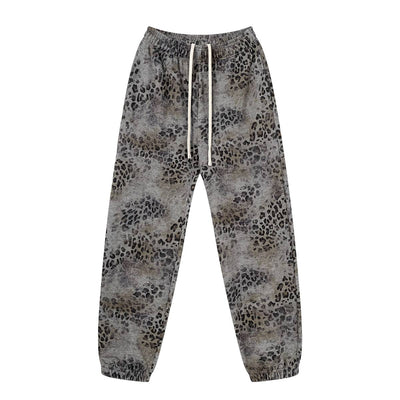 Heavyweight Leopard Camo Joggers