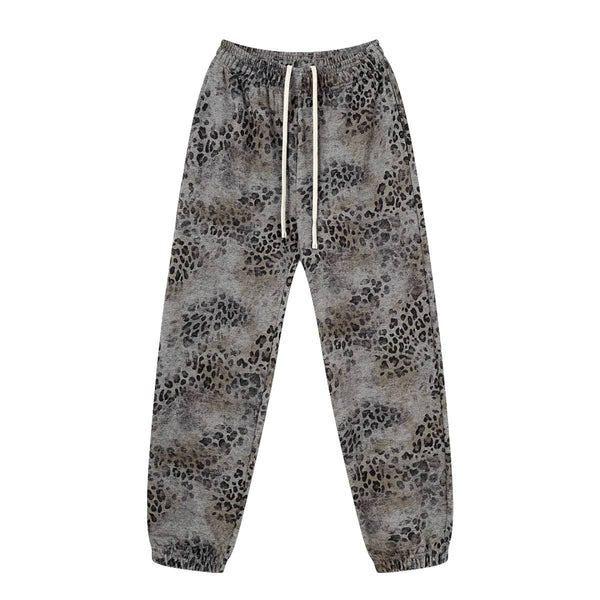 Heavyweight Leopard Camo Joggers