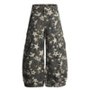 Star Print Oversized Cargo Pants