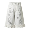 Street Graffiti Cartoon Baggy Jeans
