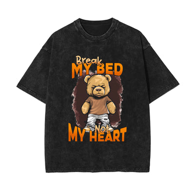 Break My Bed Not My Heart Graphic Tee-INNBLAC
