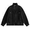 Stand-up Collar American Vintage Denim Jacket