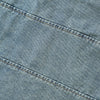 Washed Cut-Out Denim Vest