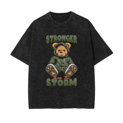 Stronger Than The Storm Graphic Tee-INNBLAC
