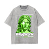 Brooklyn Urban Streetwear Statue Graphic Tee-INNBLAC