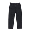 Solid Embroidered Relaxed Straight Leg Jeans