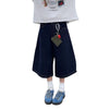 Deep Indigo Skate Fit Denim Shorts
