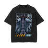Urban Ninja Stone Wash Graphic Tee-INNBLAC