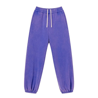 Oversized Snow Wash Fleece Joggers