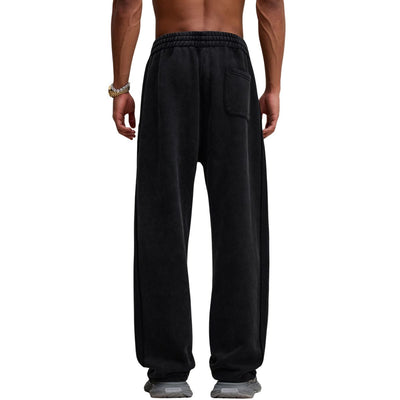 Straight Leg Fleece Deconstructed Sweatpants