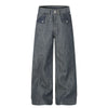 Raw Wash Wide Leg Selvedge Jeans