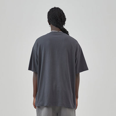 Luxury Cotton Slouchy Comfortable Oversized Basic Tee