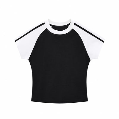 Women’s Color Block Raglan Tee