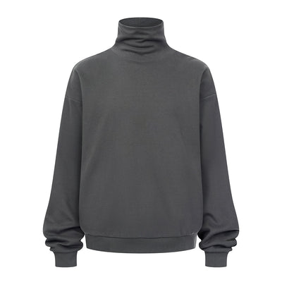 Soft Oversized Turtleneck Cozy Comfort Sweatshirt