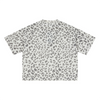 Leopard Print Oversized Short Sleeve Tee Shirt