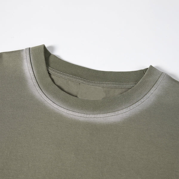 Bold Gradient Fade Oversized Design T-Shirt