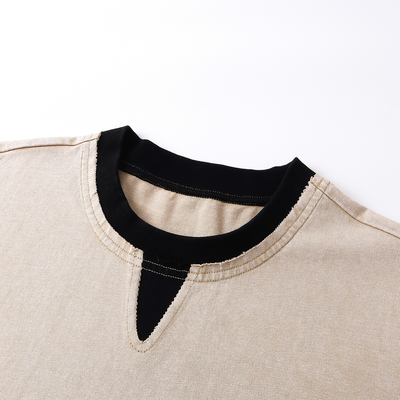 Batik Vintage Washed Ringer Tee 250gsm