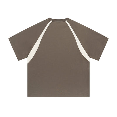 Performance Colorblock V Neck Tee 7.5oz-INNBLAC Fashion Apparel