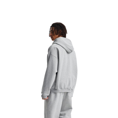 Fleece Lined Full Zip Front Hoodie