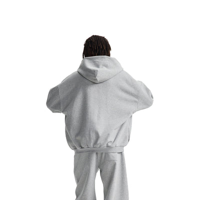 Fleece Lined Full Zip Front Hoodie