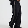 Casual Loose Fit Paint Splatter Elastic Waist Sweatpants