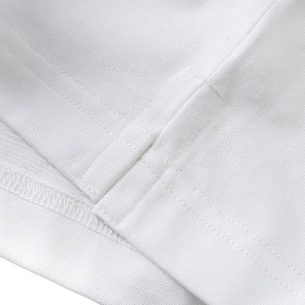Solid Loose Fit Side Split Hem Long Sleeve T-Shirt