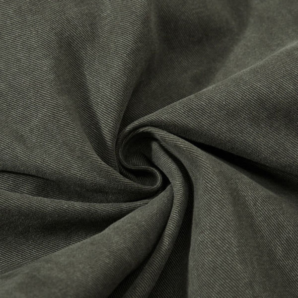 Men's Distressed Washed Denim Cargo Pants Punk Street Loose Zipper