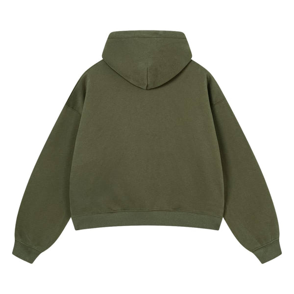 Vintage Acid Washed Thick Hooded Sweatshirt