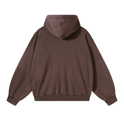 Vintage Washed Heavyweight Pullover Hoodie