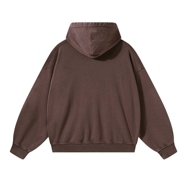 Vintage Washed Heavyweight Pullover Hoodie