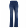 Vintage Washed High Waist Straight Leg Jeans