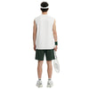 Panelled Back Seam Sleeveless T-Shirt