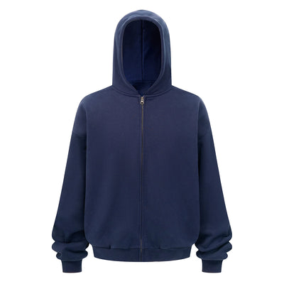 Fleece Lined Full Zip Front Hoodie