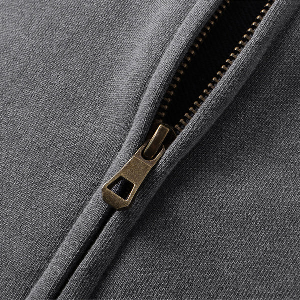 Sleeveless Zip Hoodie Casual Vest Hood Pockets Included