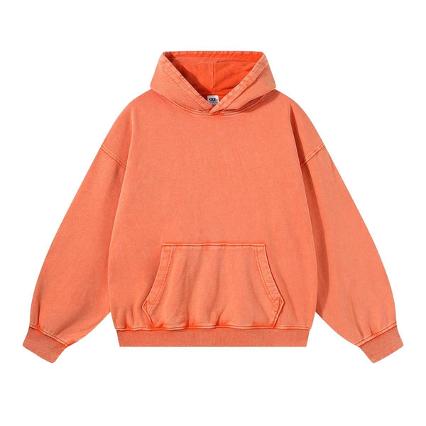 Vintage Washed Heavyweight Pullover Hoodie
