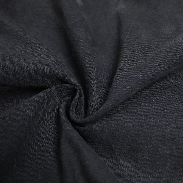 Washed Solid Deconstructed Relaxed Stretch Cargo Pants