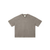 Distressed Fade Drop Shoulder Oversized Cotton T-Shirt