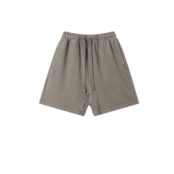 Vintage Fade Oversized Cotton Shorts