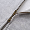 Dual Zipper Fleece Hooded Streetwear Hoodie