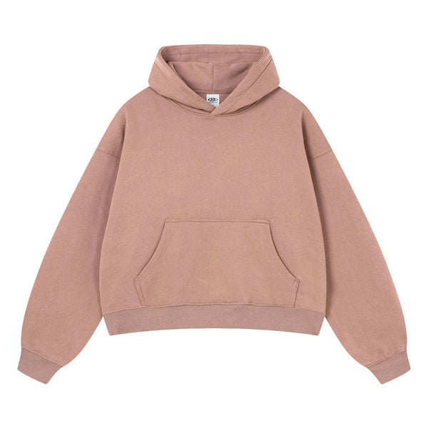 Vintage Acid Washed Thick Hooded Sweatshirt