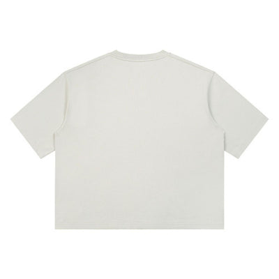 100% Cotton Heavyweight Oversized Crew Neck Tee 420G