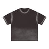 Bold Gradient Fade Oversized Design T-Shirt
