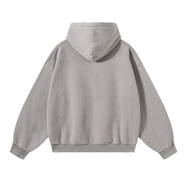 Heavyweight Washed Fleece Hoodie